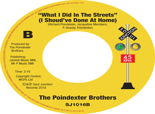 The Poindexter Brothers - What I Did In The Streets (I Should Have Done At Home)
