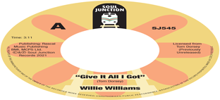 Willie Williams - Give It All I Got