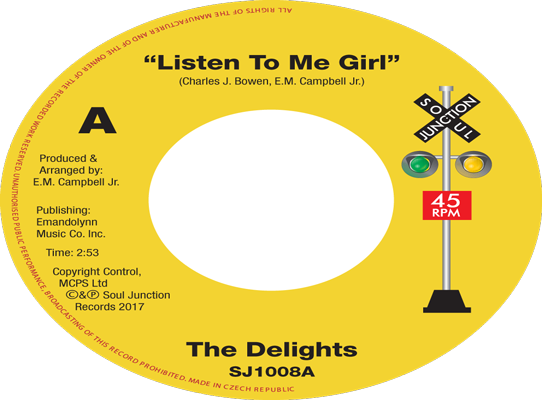 The Delights - Listen To Me Girl