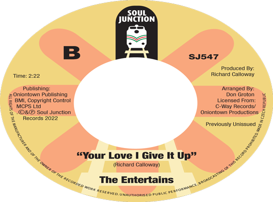 The Entertains - Your Love I Gave It Up