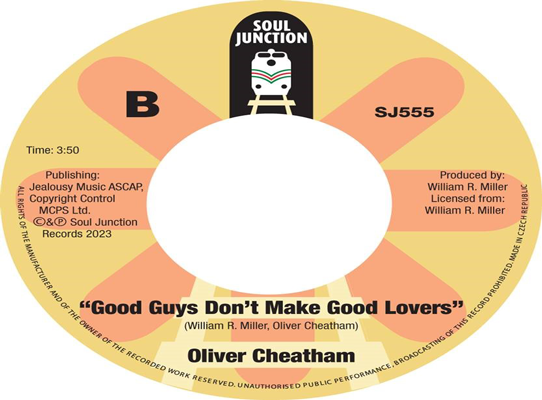 Oliver Cheatham - Good Guys Don’t Make Good Lovers