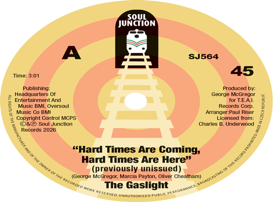 The Gaslight - Hard Times Are Coming, Hard Times Are Here (previously unissued)