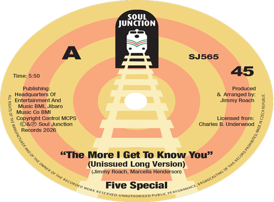 Five Special - The More I Get To Know You (Unissued Long Version)