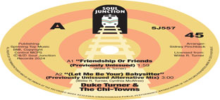 Duke Turner - Friendship Or Friends (Previously Unissued)